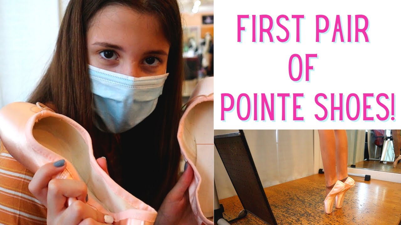 First Pair of Pointe Shoes! Downtown Austin YouTube
