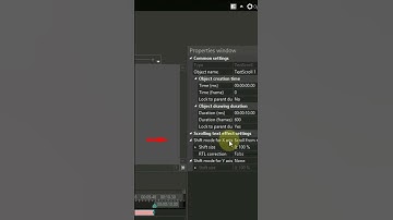 How to make vertical scrolling text in VSDC | Closing Credits