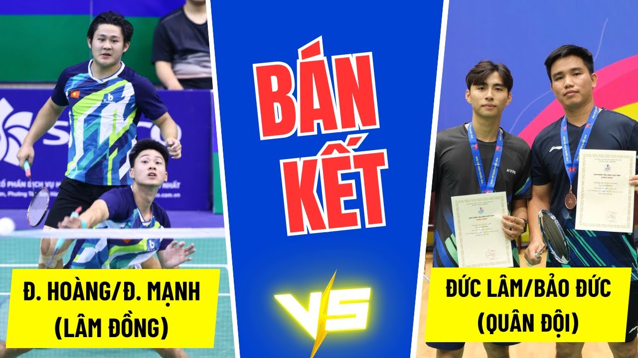 BÁN KẾT ĐÔI NAM KỊCH TÍNH | Đức Lâm/Bảo Đức đối đầu Đình Hoàng/Đình Mạnh