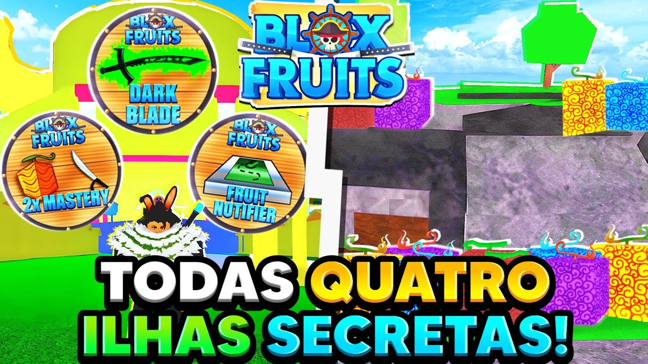 TODAS AS ILHAS DO SEA 2 DO BLOX FRUITS E SUAS CURIOSIDADES! 