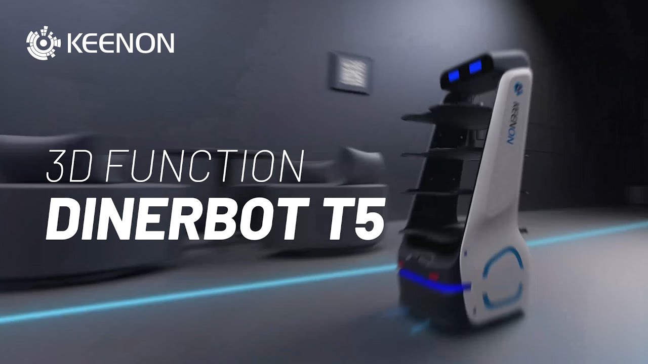 掃除機・クリーナー KEENON T5 Introducing KEENON DINERBOT T5 - YouTube