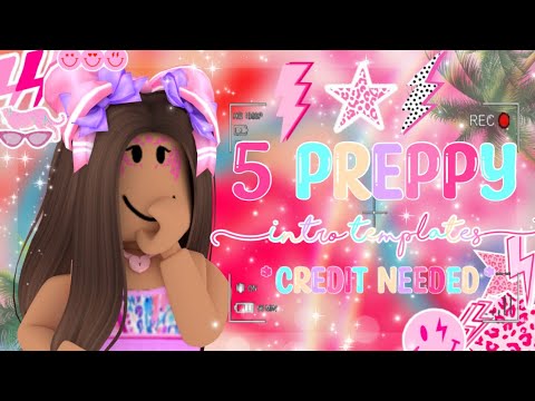 🌴 ️5 Preppy Intro Templates for you to use!! *Credit Needed* 💕⚡️🍉 - YouTube