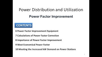 Power Factor Improvement (part-2)