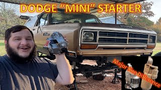 Dodge 'Mini' Starter: Is It Worth It? (BEFORE & AFTER)