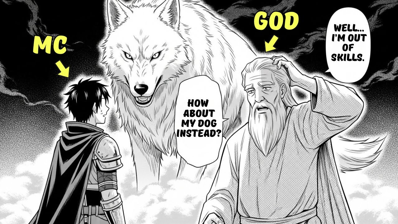 God Had No Skills Left… So He Gave Him HIS OWN Divine DOG! – Manga Recap