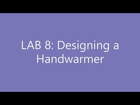 Designing a Handwarmer
