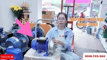 Máy bơm ly tâm trục ngang Ebara CDXM 90/10 - thương hiệu hàng đầu, chất lượng uy tín.
