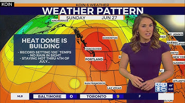 Weather forecast: Record setting triple-digit heat wave still on course this weekend in Portland
