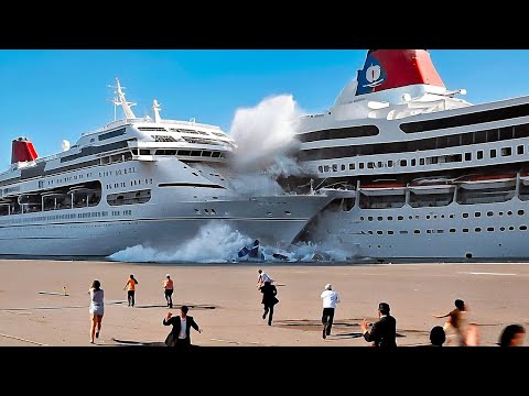 Biggest Ship Collisions And Mistakes Caught On Camera