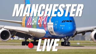 🔴 LIVE Manchester Airport Plane Spotting ✈️