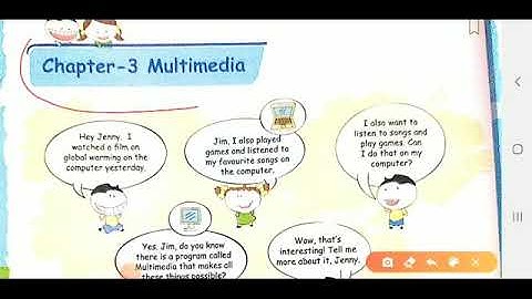 Class 4 Computer Chapter 3 Multimedia