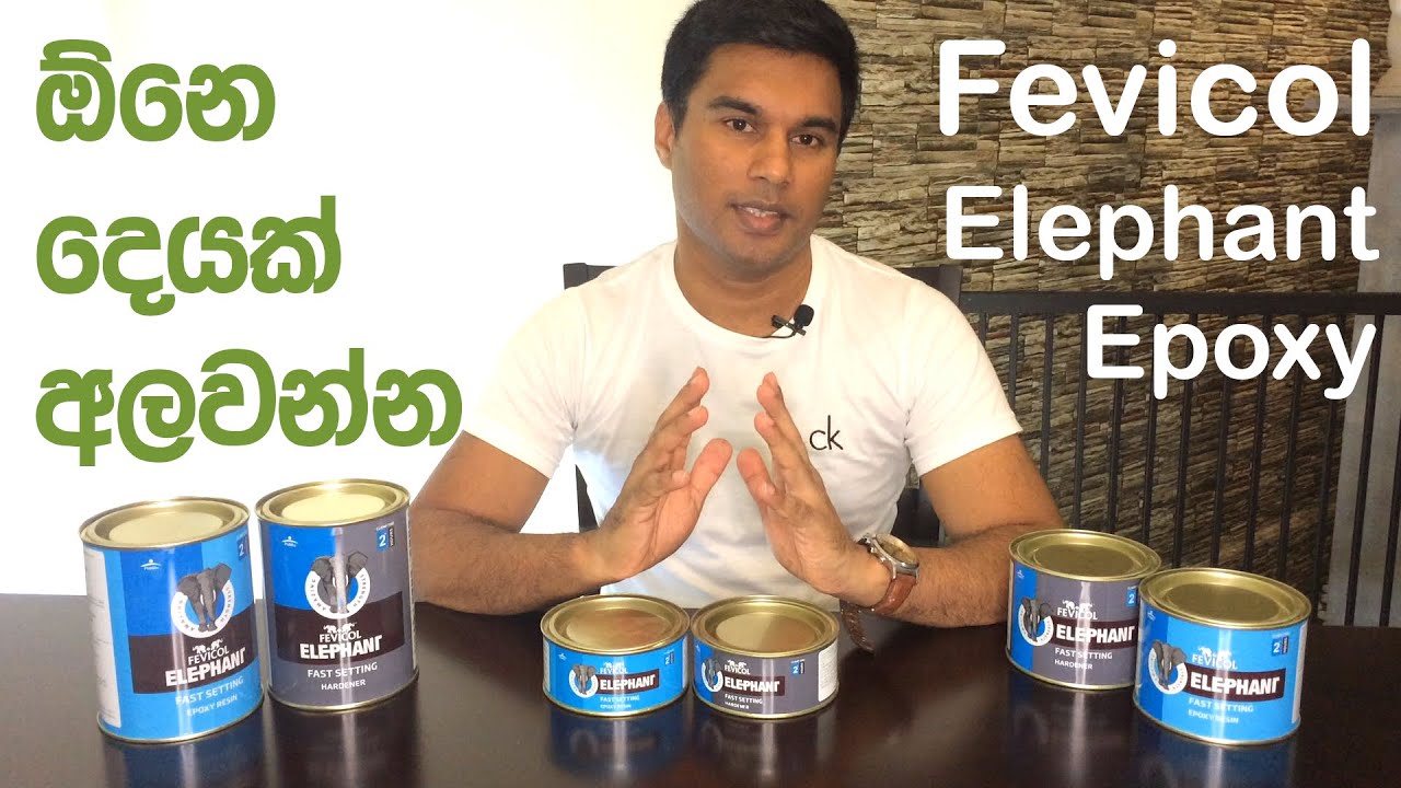Fevicol Elephant Epoxy Sri Lanka Sinhala YouTube