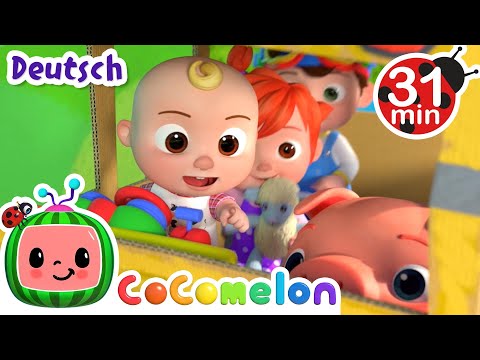 Die Räder vom Bus  | CoComelon Deutsch | Cartoons und Kinderlieder