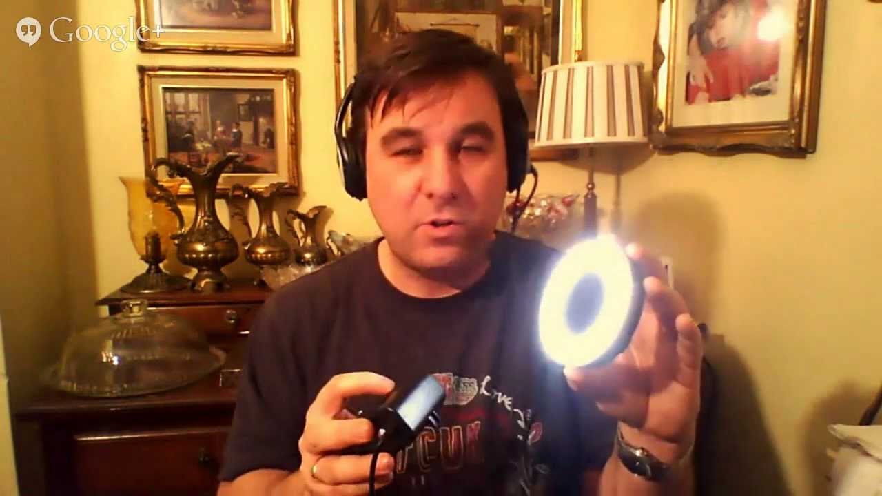 Aputure Amaran Halo AHL-HC100 LED Ring Light (CRI 95+) Review - On Canon  dSLR - YouTube