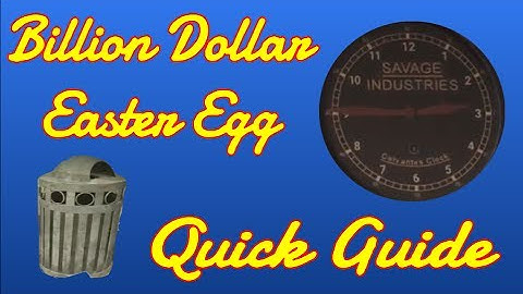 Billion Dollar Easter Egg Shaolin Shuffle - Quick Guide - Update in description!