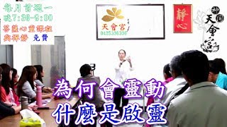 為何會靈動? 什麼是啟靈? 菩薩解說(字幕) 天會宮1050411 