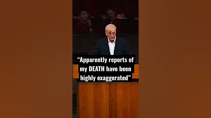JOHN MACARTHUR gives an update on his HEALTH ("Reports of my DEATH have been HIGHLY Exaggerated")