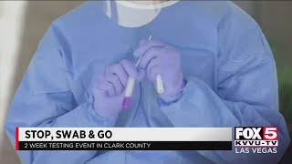 Clark County to host 'largest testing event yet' in Las Vegas Valley