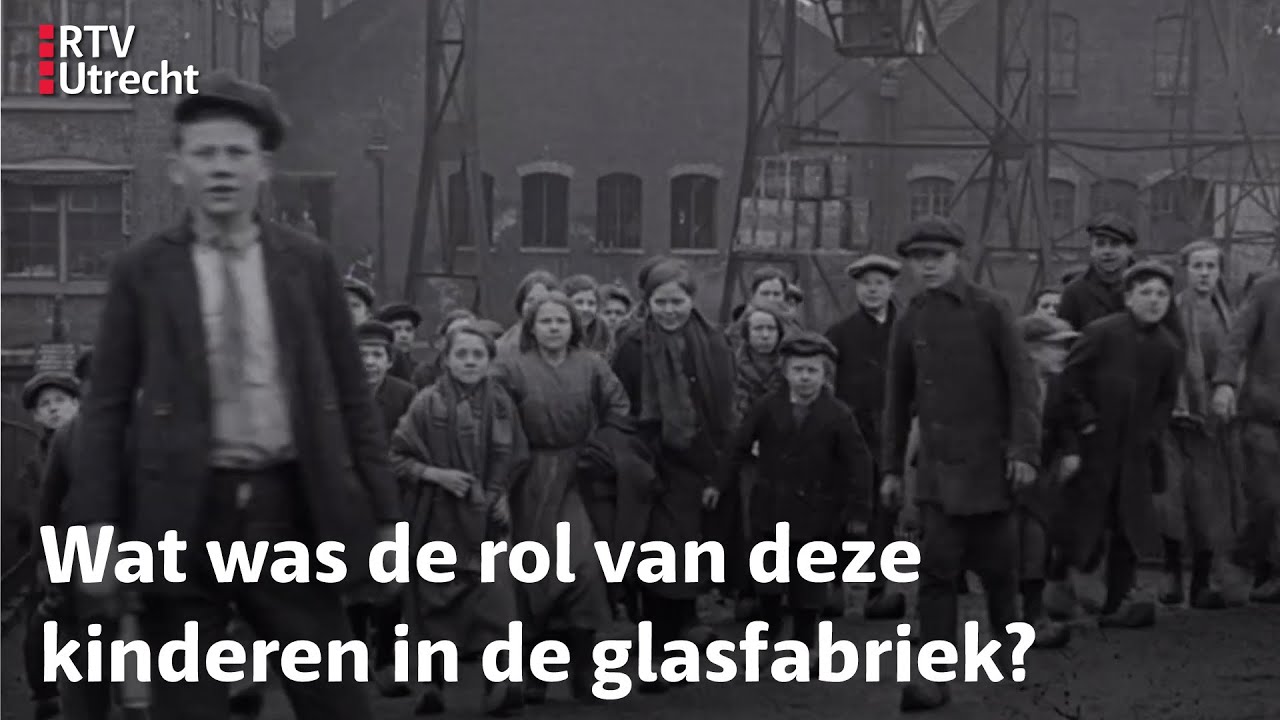 Van Rossem Vertelt over kinderarbeid in de Leerdamse glasfabriek | RTV Utrecht