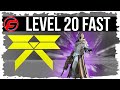 Destiny HOW TO REACH LEVEL 20 THE FASTEST WITHIN 6 HOURS Destiny Guide