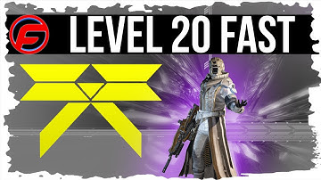 Destiny HOW TO REACH LEVEL 20 THE FASTEST WITHIN 6 HOURS Destiny Guide