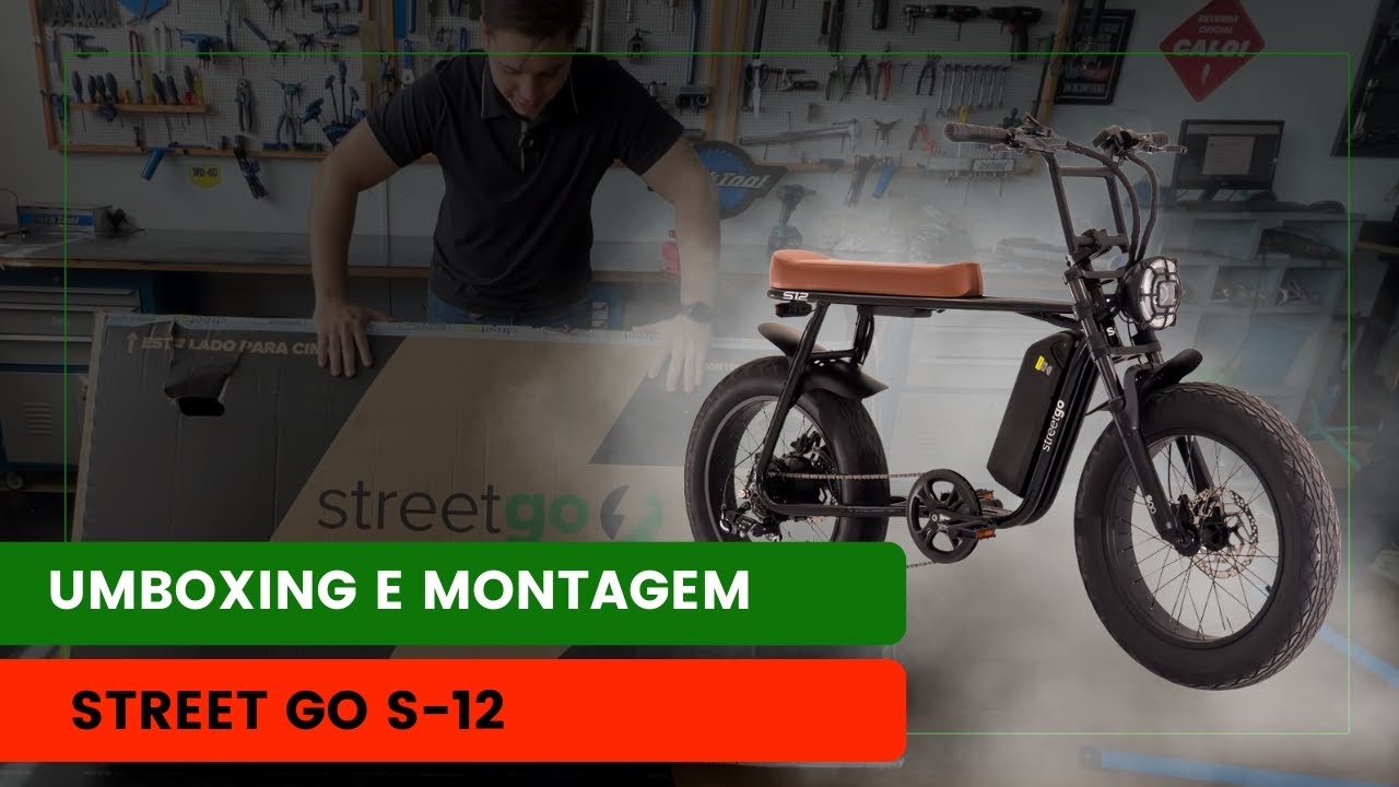 STREET GO S12 | umboxing e montagem