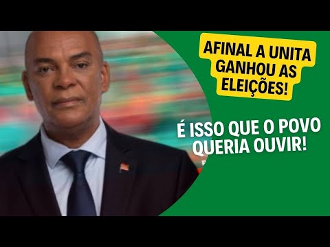 Adalberto costa júnior líder da unita assume vitória pela primeira vez NAS ...