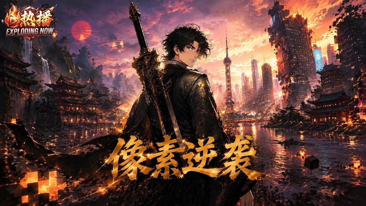 【💥新番速遞】《像素逆襲》現實崩塌成遊戲，武俠世界吞噬地球 #腦洞大開 #虛擬現實 #偷心小甜劇  #武神養成計劃