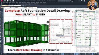 Complete Raft Foundation Structural Drawing Tutorial 101 - AutoCAD (Ultimate Beginners Guide) Complete Raft Foundation Structural Drawing Tutorial 101 - AutoCAD (Ultimate Beginners Guide)