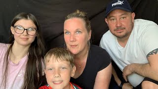 family tries ASMR!!!