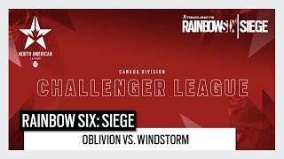 North American Challenger League 2020 Stage 2 Play Day 1 - Team Oblivion vs. Windstorm