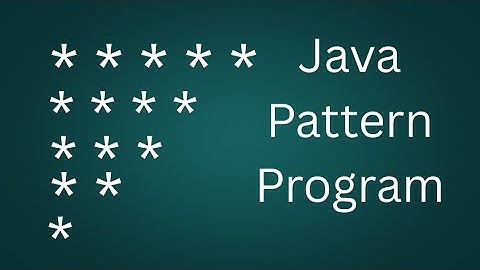 Java Pattern Program Seies3 ||Star Pattern Program @JavaCodeJourney 