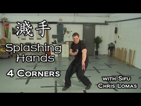 Splashing Hands - 4 Corners Form - Demonstration by Sifu Chris Lomas