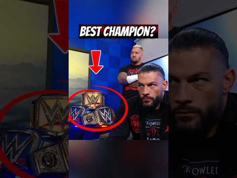 How Many Undisputed WWE Champions Have We Had So Far Wwe Romanreign 