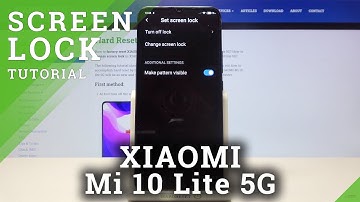 How to Add Screen Lock in Xiaomi Mi 10 Lite 5G - Set Up Screen Lock