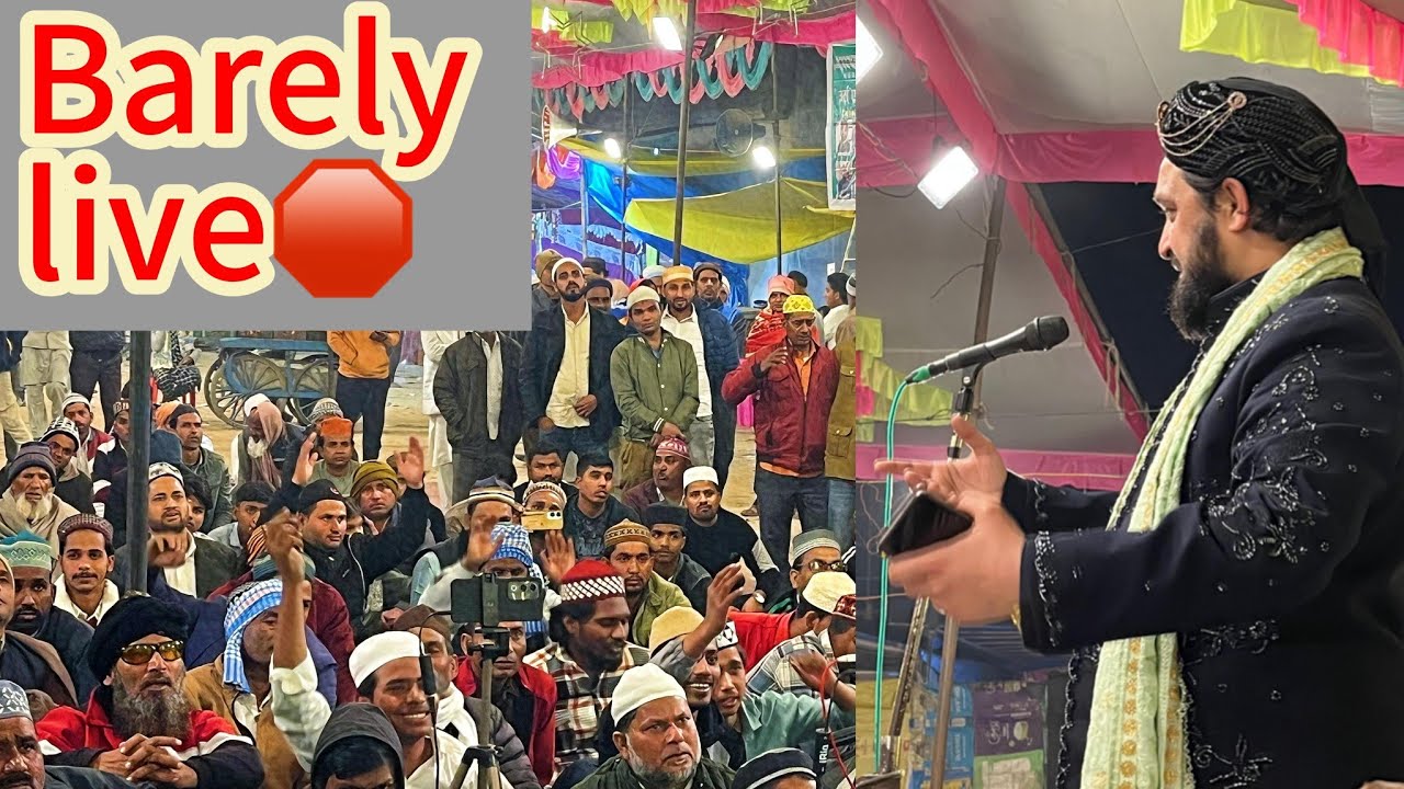 Live Urse Rahmatullah Shah Madari Labheda Breilley Mufti Syed Shajar Ali