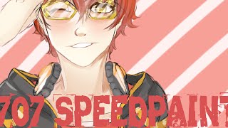 Seven-Zero-Seven | Mystic Messenger Speedpaint (SAI) screenshot 3
