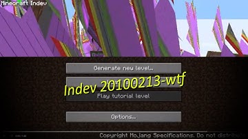 Minecraft Indev 20100213-wtf