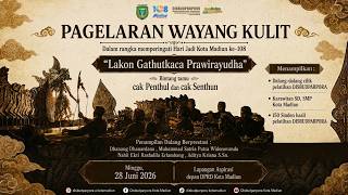 LIVE | PAGELARAN WAYANG KULIT - LAKON “GATHUTKACA PRAWIRAYUDHA”