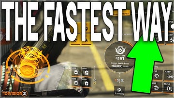 The Division 2 FASTEST & EASIEST WAY to LEVEL UP SHD Watch Levels! (2025) One Level Every 2 Minutes!