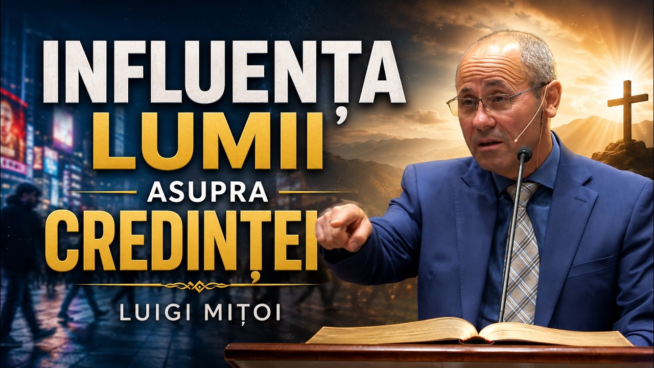 Luigi Mițoi - Influența lumii asupra Credinței - predici biblice