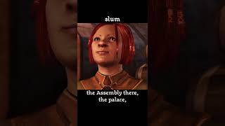 slum — Dragon age : Origins dialogue scene