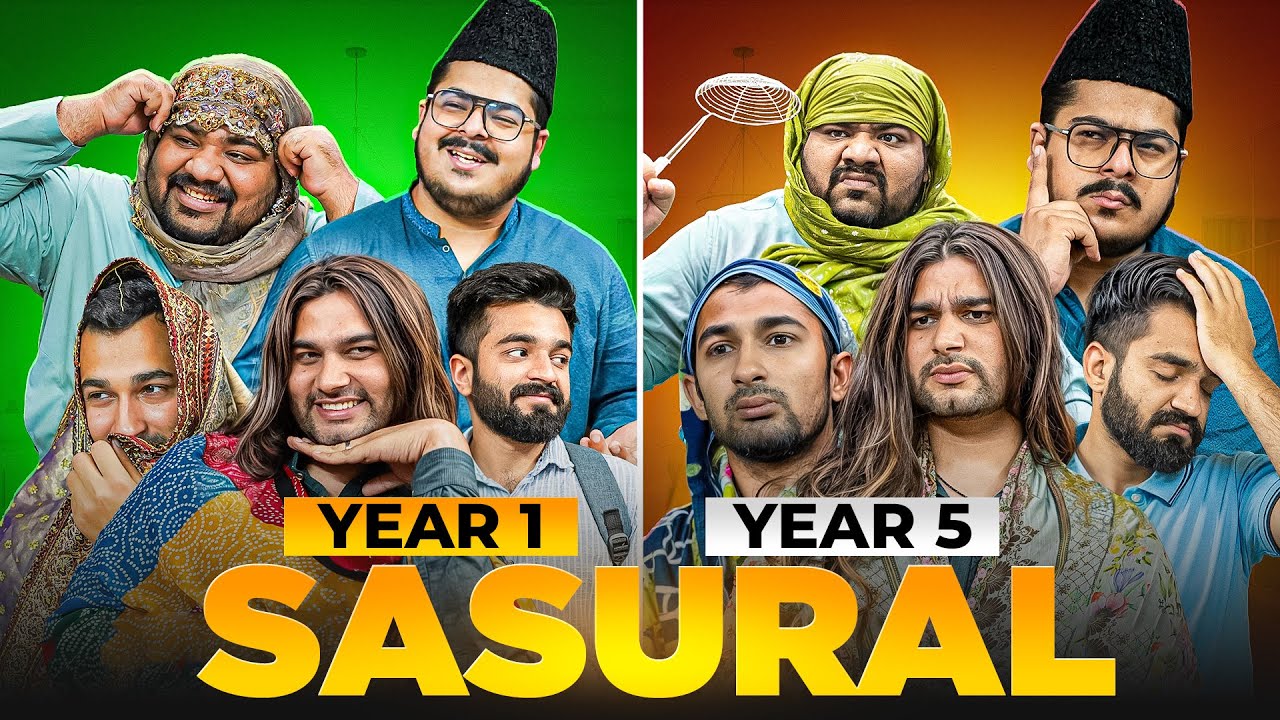 Sasural   1st Year vs 5th Year  DablewTee  Desi Family Comedy