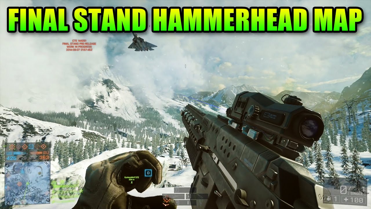 hammerhead map frozen submarine