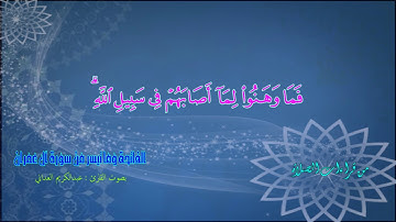 قراءة فجرية من سورة آل عمران - عبدالكريم العداني