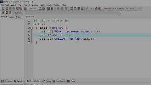 PT2-6 โปรแกรมรับและแสดงผลตัวแปรที่เป็นข้อความ