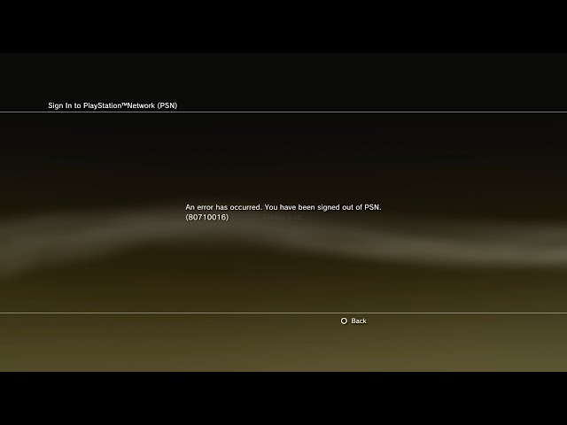 Signing in to PSN on Your PS3 After 4.89 Update – Qubits & Bytes