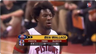 Ben Wallaces Best Game Of The 2005 Finals 15 Pts, 11 Reb, 5 Blk, 3 Stl