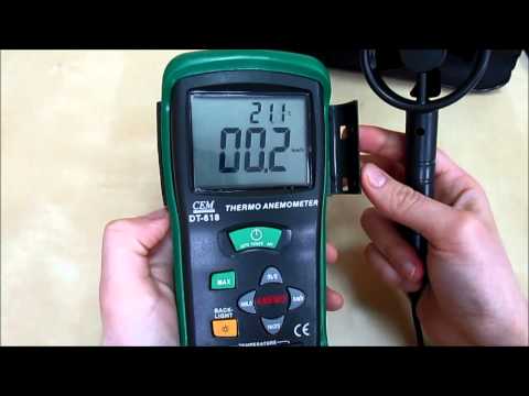 Анемометр CEM DT 618