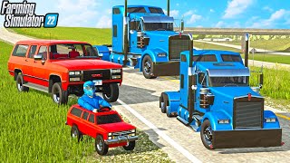 WE BOUGHT MINI TRUCKS AND CARS *FULLY WORKING* | FARMING SIMULATOR 22